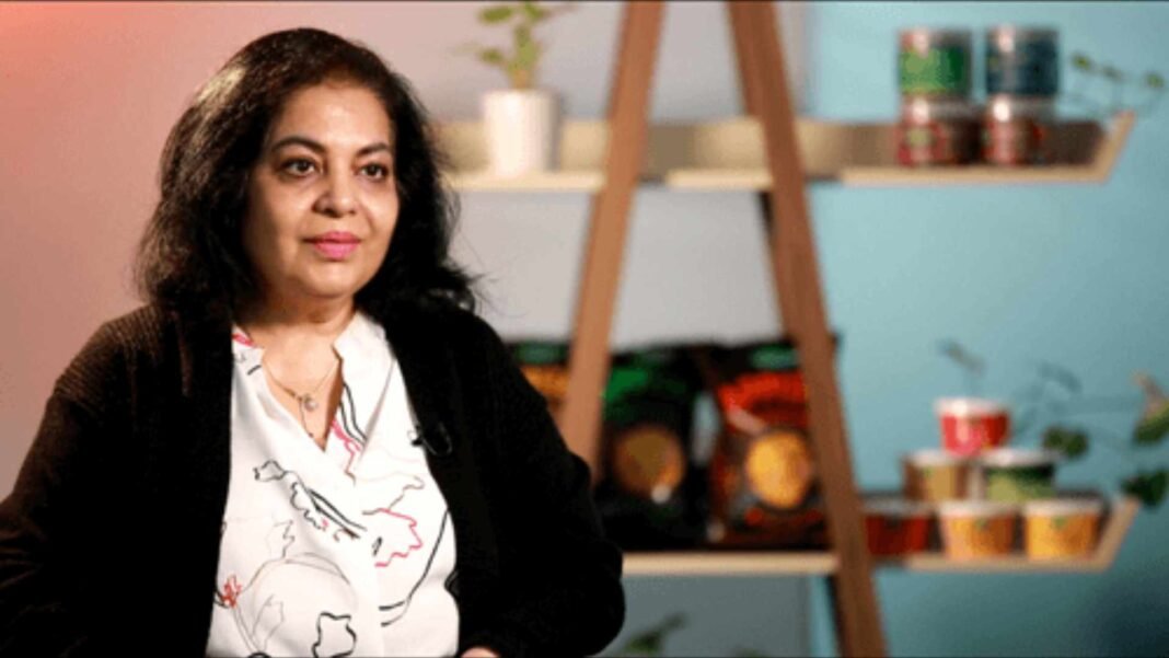 Anju Srivastava, the founder and CEO of Wingreens Farms