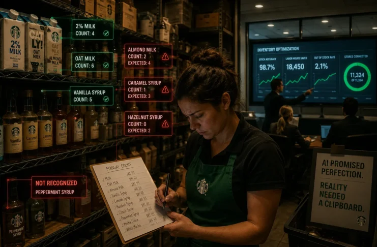 Starbucks AI Inventory System Failure